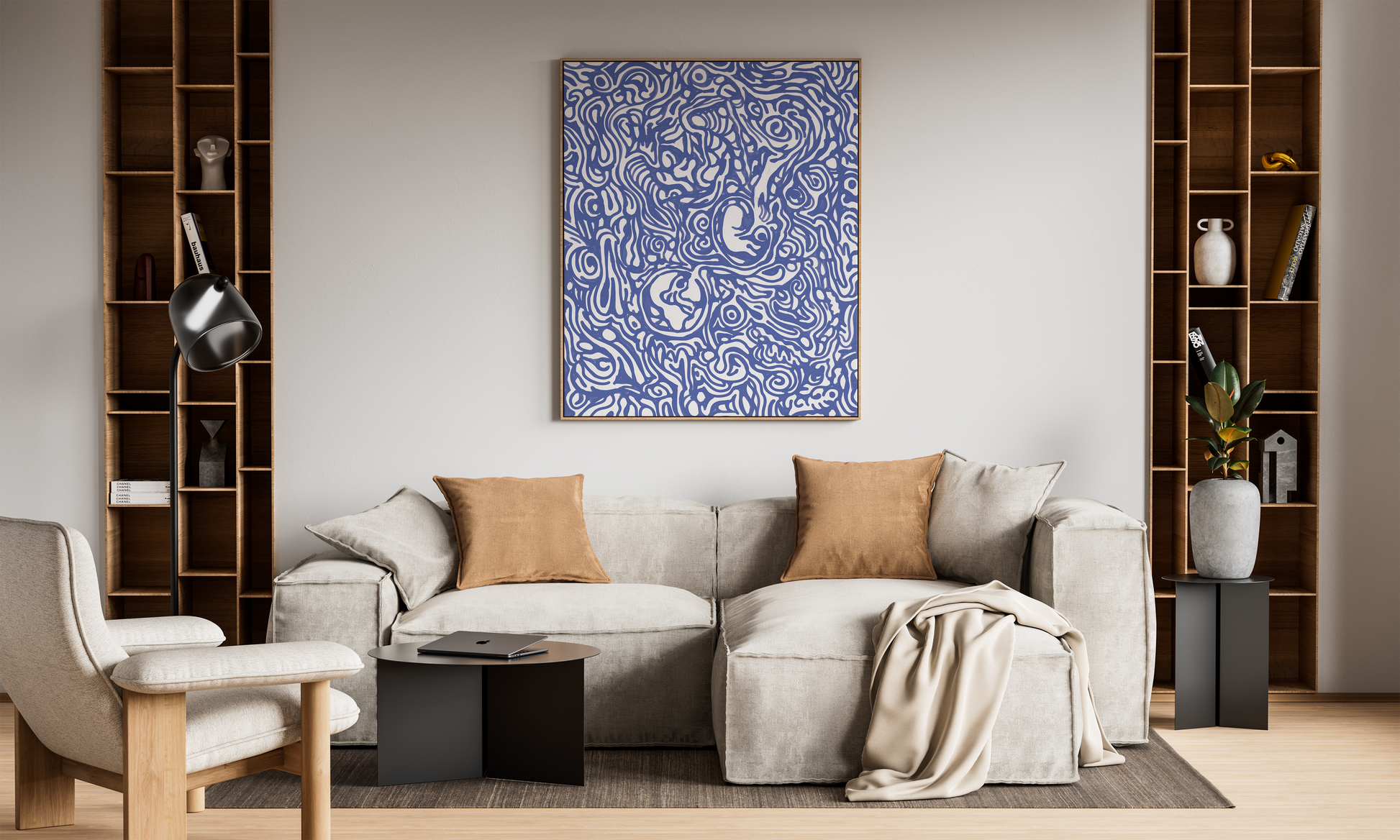 New Dawn Enigma - 1 piece Abstract Creation & Essence Art | Origin Wall Decor In August Shop